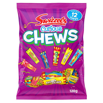 12 x Swizzels Curious Chews 120g